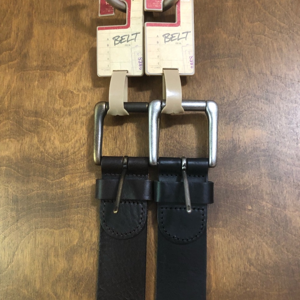 Old Navy Belts (2) brown & black, sz Medium